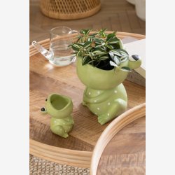 J-Line - Sofabord st i tr i3 strrelser, Natur og Sort