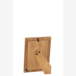 J-Line - Fotoramme Sort/Hvid tr/poly 18x13cm. 