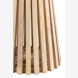 J-Line - kegle formet sidebord i mango tr 40x52,5x40cm - Flere farver 