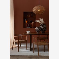 J-Line - Spisebord Akacietr 190 x 76,2 x 100cm. Brun 