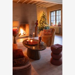 J-Line - Sidebord i funky design i metal 32x43,5x32cm - Flere farver 