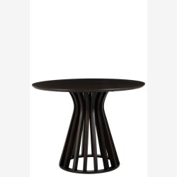 J-Line - Rundt spisebord i mango tr 110x76x110cm - Flere farver