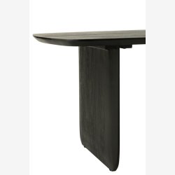 J-Line - Spisebord Akacietr 190 x 76,2 x 100 cm. Sort 