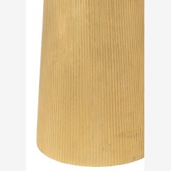 J-Line - Sidebord m. Rillede design 36x52x36cm, Guld