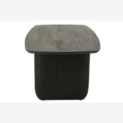 J-Line - Spisebord Akacietr 190 x 76,2 x 100 cm. Sort 