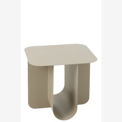 J-Line - Firkantet sidebord i metal 44x39x40cm - Fs i flere farver