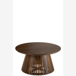 J-Line - Kegle formet sofabord i mango tr 80x39,5x80cm - Flere farver 