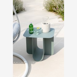 J-Line - Firkantet sidebord i metal 44x39x40cm - Fs i flere farver