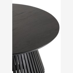 J-Line - Kegle formet sofabord i mango tr 80x39,5x80cm - Flere farver 