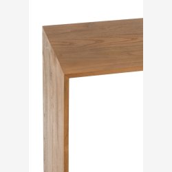 J-Line - firkantet vgreol m. n hylde 100x86x40cm, Brun