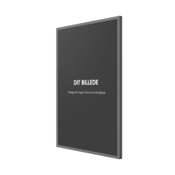 By ADJ - Fotoramme i rustikt tr Mrkegr 12 mm. 42 x 59,4 cm. A2