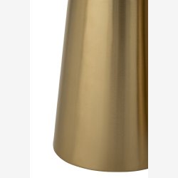 J-Line - Sideborde/Sofaborde st m/2 stk. metal/jern L: 55/74 B: 45 H: 41/35 cm. Bronze 