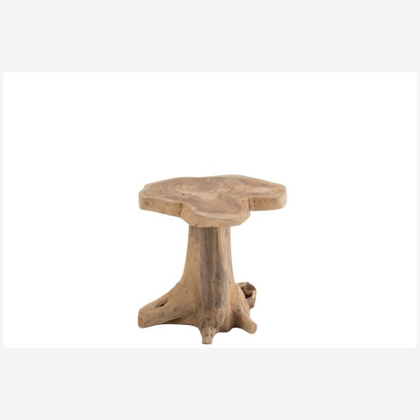 J-Line - Sidebord i massiv trrod 40x41x38cm, Natur