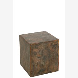 J-Line - Firkantet piedestal i tr 40x45x40cm, Multi 