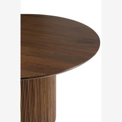 J-Line - Rundt spisebord i mango tr 120x77x120cm - Flere farver 