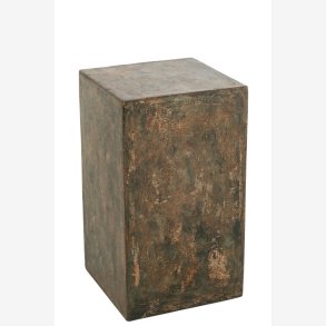 J-Line - Rektangel piedestal i tr 40x70x40cm, Multi 