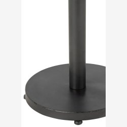 J-Line - Sidebord i bar design m/tr bordplade 48x62x47,5cm, Natur og Sort