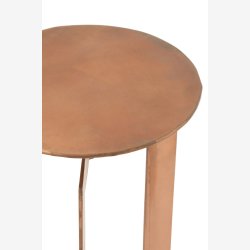 J-Line - St m. To sideborde i rt metal design 30x30x71/62cm, Kobber