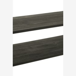 J-Line - Konsolbord genbrugstr 140 x 80 x 40 cm, Sort 