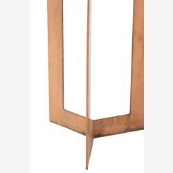 J-Line - St m. To sideborde i rt metal design 30x30x71/62cm, Kobber