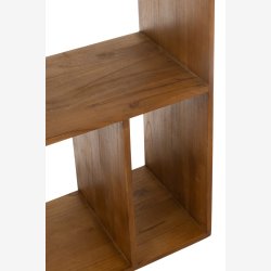 J-Line - Vgreol m. 4 rum 100x119x40cm, Brun