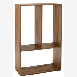 J-Line - Vgreol m. 3 rum 100x156x40cm, Brun