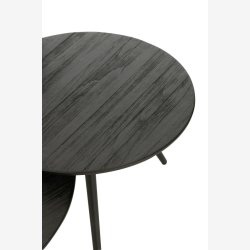 J-Line - St m. 4 borde i forskellige strrelser i tr og metal - Flere farver