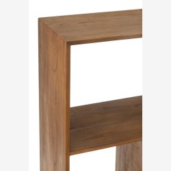 J-Line - Vgreol m. 3 rum 100x156x40cm, Brun