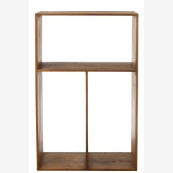 J-Line - Vgreol m. 3 rum 100x156x40cm, Brun