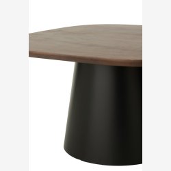 J-Line - Sideborde/Sofaborde st m/2 mangotr L: 74/60 H: 43/39 cm, Brun