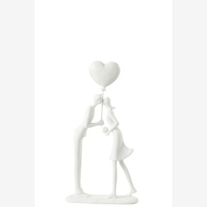 J-Line - Par m/hjerteballon kyssende 