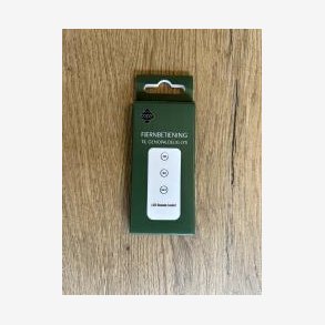 Fjernbetjening til genopladelig lys