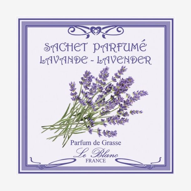 Le Blanc - Duftpose lavendel 11x11cm.
