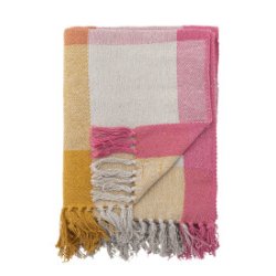 Bloomingville - Hadley Plaid - Multifarvet - Genanvendt Bomuld