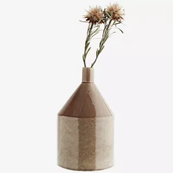 Madam Stoltz - Stentjsflaske, light karamel H 26 D 16 cm.