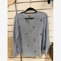 Agenda - Jasita Bluse Bl� Kombi
