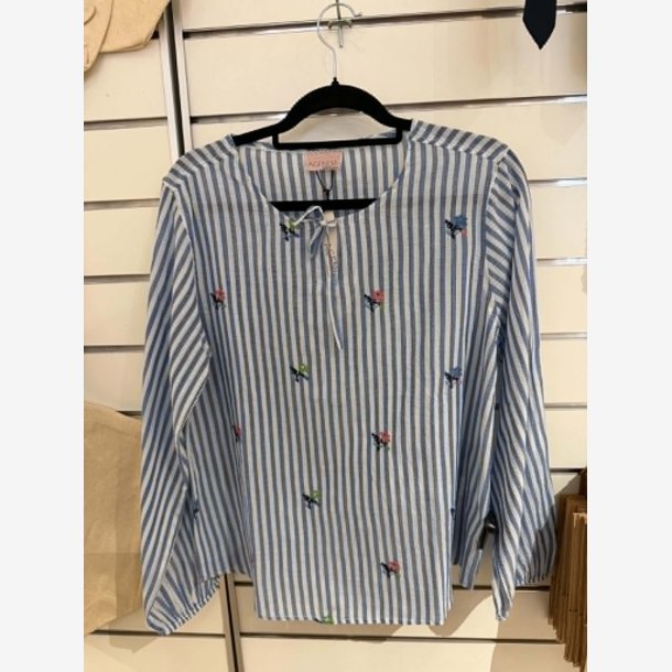 Agenda - Jasita Bluse Bl� Kombi