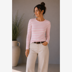 Marta Du Chateau - MdcBegonia Lang�rmet Bluse Lyser�d