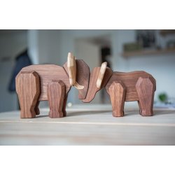 Fablewood Far Elefant figur i tr