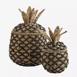 Madam Stoltz - Ananas kurvest D:20x30/H:35x50 cm