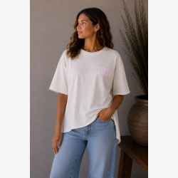 Marta Du Chateau - MdcRaniella T-Shirt "1852" Beige Onesize