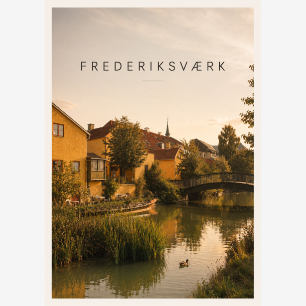 NORDKYST - Plakat A3 "FREDERIKSV�RK"