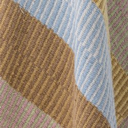 Bloomingville - Isnel Plaid, Gul, Genanvendt Bomuld