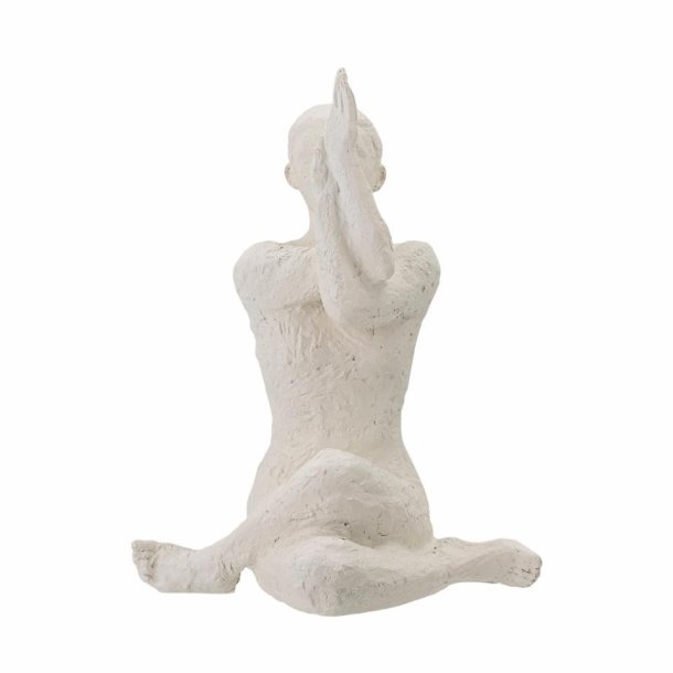 Bloomingville - Adalina deko, hvid polyresin-skulptur