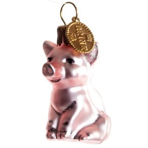 Brink Nordic - Juletrs Ophng Gris 4 cm. Glas