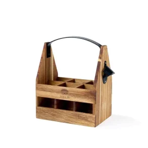 HOLM - lkasse m/oplukker akacietr 30x18x30cm. 