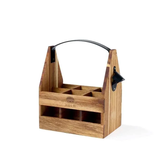 HOLM - lkasse m/oplukker akacietr 30x18x30cm. 