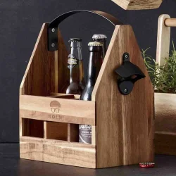 HOLM - lkasse m/oplukker akacietr 30x18x30cm. 