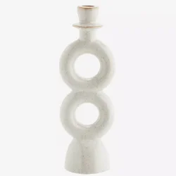 Madam Stoltz - Lysestage i stentj H: 30cm.