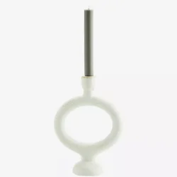 Madam Stoltz - Lysestage i stentj H: 27,5cm. 